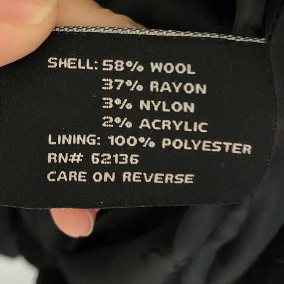 GUESS - Double Breasted Wool Cape Coat - Picture 5 of 7